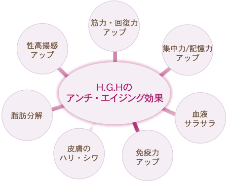 H.G.Hのアンチ・エイジング効果