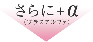 さらにプラスアルファ